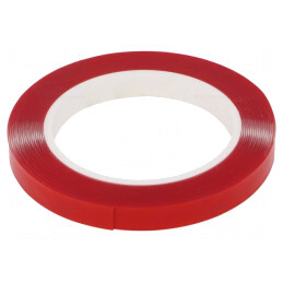 Bandă dublă adezivă acrilică 12mm x 5,5m | Electronic-mag.ro | Componente Electronice