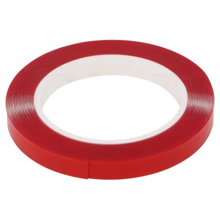 Bandă dublă adezivă acrilică 12mm x 5,5m | Electronic-mag.ro | Componente Electronice