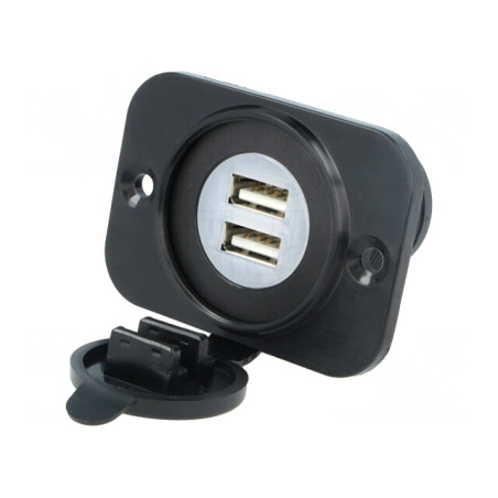 Încărcător Auto USB Dublu 5V/2.1A | Electronic-mag.ro | Componente Electronice
