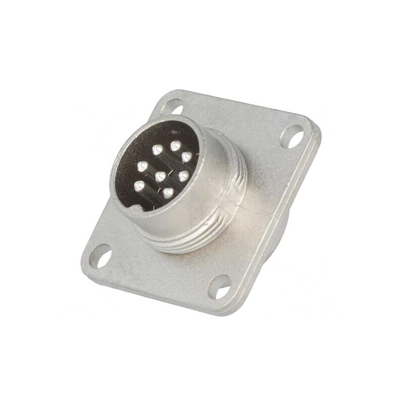 Conector M16 Soclu Lipire 8 PIN 5A 100V IP65/IP67 | Electronic-mag.ro | Componente Electronice
