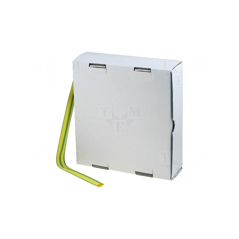 Manson termocontractabil 4.8mm galben-verde | Electronic-mag.ro | Componente Electronice