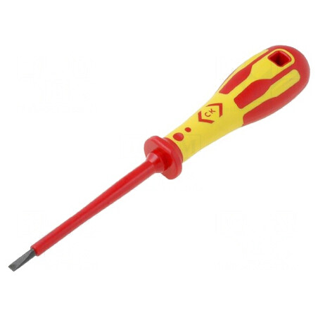 Șurubelniță Izolată Plată 4x0.8mm 100mm 1kV | Electronic-mag.ro | Componente Electronice