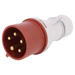 Conector Alimentare AC Trifazat 32A 400VAC IP44