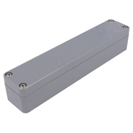 Carcasă Universală ABS Gri Închis IP65 36x184x35mm | Electronic-mag.ro | Componente Electronice