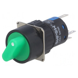 Comutator Rotativ SPDT 3A 220VAC 2A 24VDC | Electronic-mag.ro | Componente Electronice