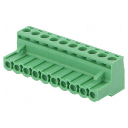 Regletă de Conexiuni Deconectabilă 5mm 10 Piste Drept Mufă | Electronic-mag.ro | Componente Electronice