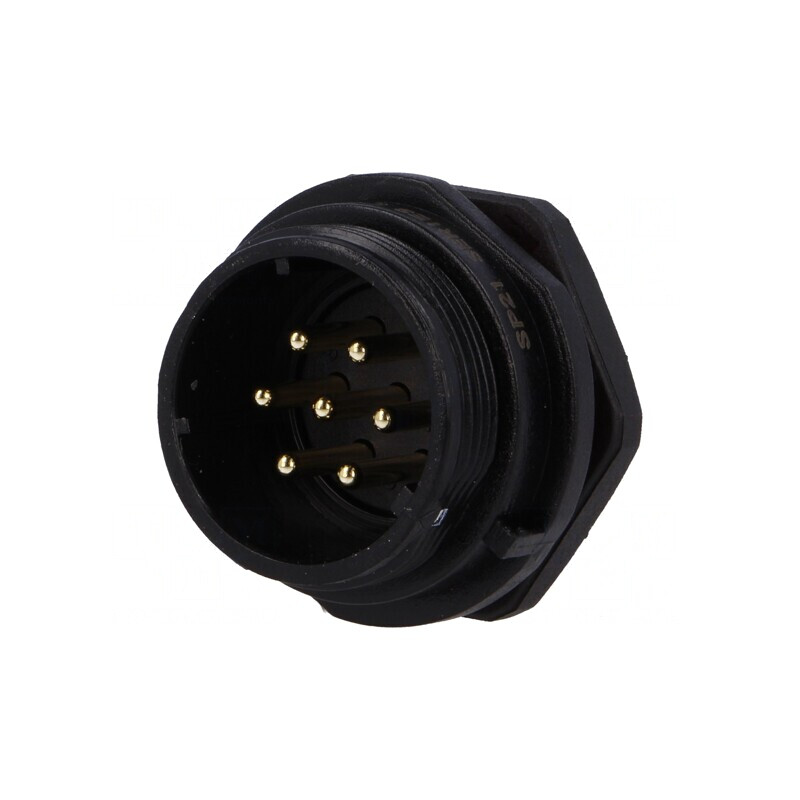 Soclu SP21 tată 7 PIN IP68 15A 500V | Electronic-mag.ro | Componente Electronice Soclu SP21 tată 7 PIN IP68 15A 500V | Electronic-mag.ro | Componente Electronice