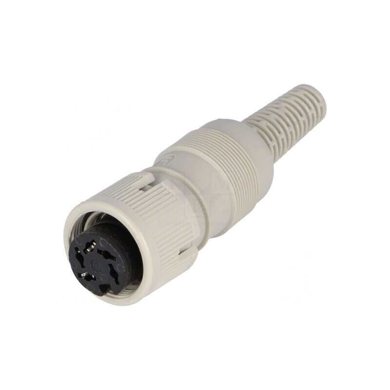 Mufă DIN mamă 5 pini 240° drept pe cablu | Electronic-mag.ro | Componente Electronice Mufă DIN mamă 5 pini 240° drept pe cablu | Electronic-mag.ro | Componente Electronice