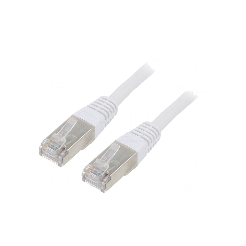 Patch cord F/UTP Cat6 gri 10m 26AWG aurit | Electronic-mag.ro | Componente Electronice Patch cord F/UTP Cat6 gri 10m 26AWG aurit | Electronic-mag.ro | Componente Electronice