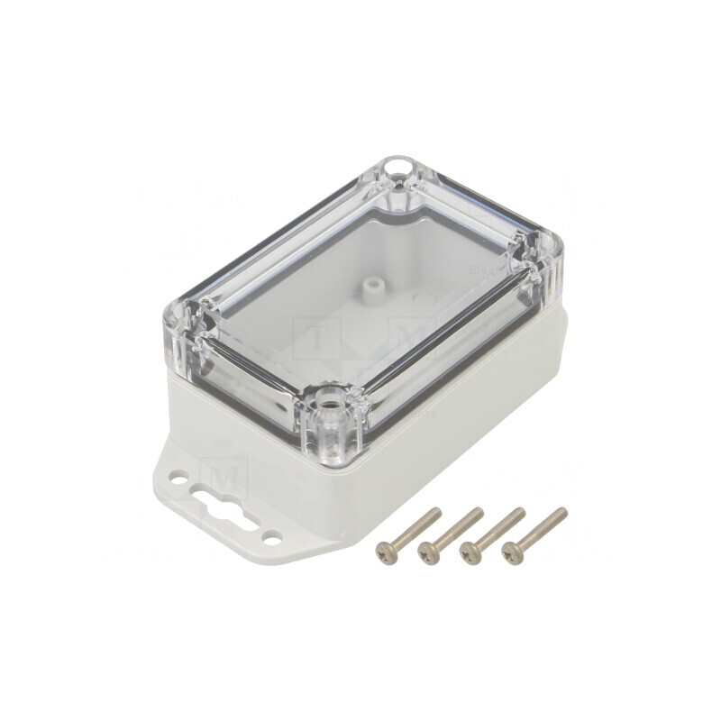 Carcasă universală ABS gri deschis 60x90x45mm | Electronic-mag.ro | Componente Electronice