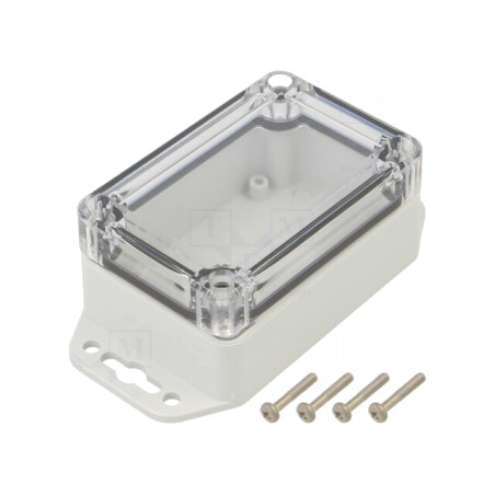 Carcasă universală ABS gri deschis 60x90x45mm | Electronic-mag.ro | Componente Electronice