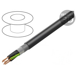 Cablu Ecranat Cupru 5x2,5mm 5G 1000CH
