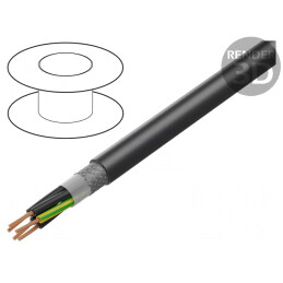 Cablu Ecranat Cupru 5x2,5mm 5G 1000CH | Electronic-mag.ro | Componente Electronice
