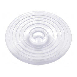 Lentilă LED Rotundă Plexiglass Transparentă 22,1mm | Electronic-mag.ro | Componente Electronice