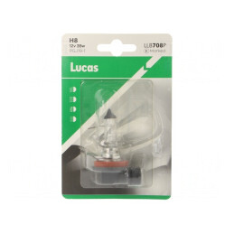 Lampă auto H8 12V 35W transparentă | Electronic-mag.ro | Componente Electronice