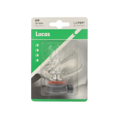 Lampă auto H9 PGJ19-5 12V 65W transparentă | Electronic-mag.ro | Componente Electronice