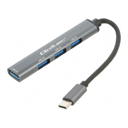 Hub USB 4 Porturi USB A și C | Electronic-mag.ro | Componente Electronice