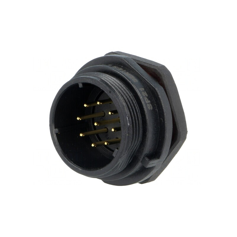 Soclu SP21 tată 9 PIN IP68 5A 500V | Electronic-mag.ro | Componente Electronice Soclu SP21 tată 9 PIN IP68 5A 500V | Electronic-mag.ro | Componente Electronice