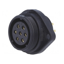 Soclu Mamă SP21 7 PIN IP68 15A 500V | Electronic-mag.ro | Componente Electronice