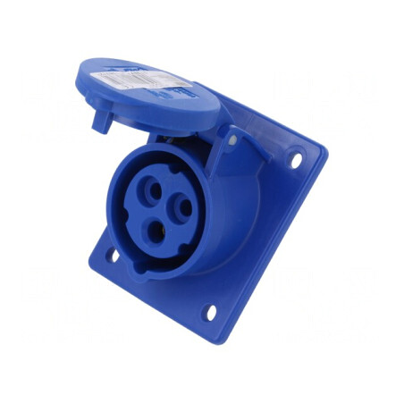 Conector Alimentare AC 16A 230V IEC 60309 IP54 | Electronic-mag.ro | Componente Electronice
