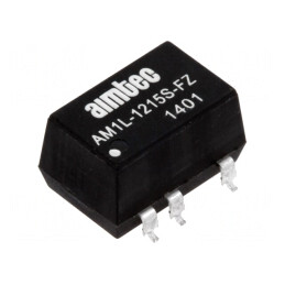 Convertor DC/DC 1W 10,8-13,2V la 15V 67mA SMD | Electronic-mag.ro | Componente Electronice