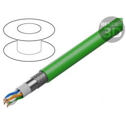 Cablu de Date HELUKAT 100S SF/UTP 4x2x26AWG | Electronic-mag.ro | Componente Electronice