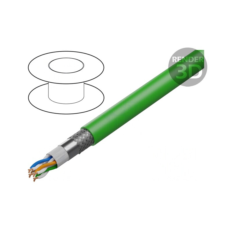 Cablu de Date HELUKAT 100S SF/UTP 4x2x26AWG | Electronic-mag.ro | Componente Electronice Cablu de Date HELUKAT 100S SF/UTP 4x2x26AWG | Electronic-mag.ro | Componente Electronice