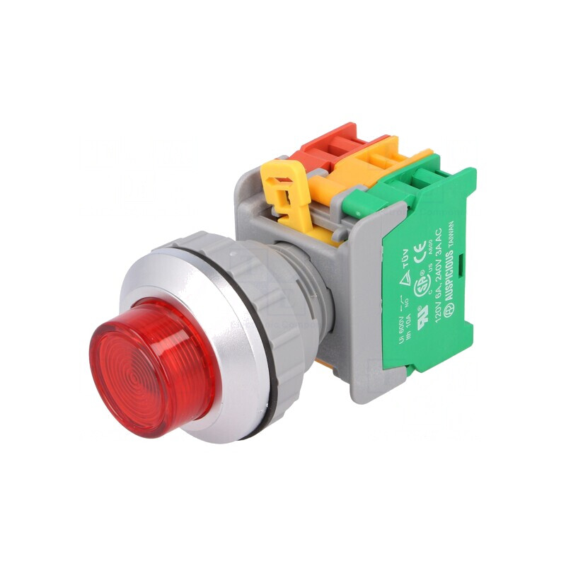 Comutator apăsare 30mm 1NC 1NO | Electronic-mag.ro | Componente Electronice Comutator apăsare 30mm 1NC 1NO | Electronic-mag.ro | Componente Electronice