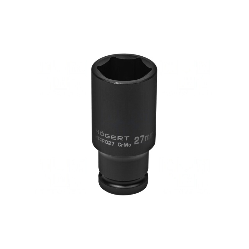 Tubulară Impact 6 Puncte HEX 27mm 1/2 Lunga | Electronic-mag.ro | Componente Electronice