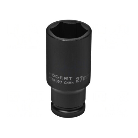 Tubulară Impact 6 Puncte HEX 27mm 1/2 Lunga | Electronic-mag.ro | Componente Electronice