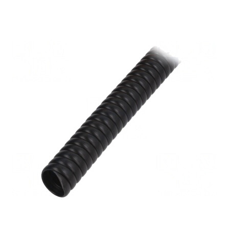 Înfășurare Spirală PVC Neagră 1m 15mm | Electronic-mag.ro | Componente Electronice