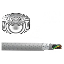 Cablu PVC Transparent 12G0,75mm2 300V/500V