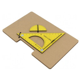Echer 30cm Metalic | Electronic-mag.ro | Componente Electronice