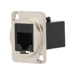 Adaptor RJ45 8P8C Cat 5e | Electronic-mag.ro | Componente Electronice