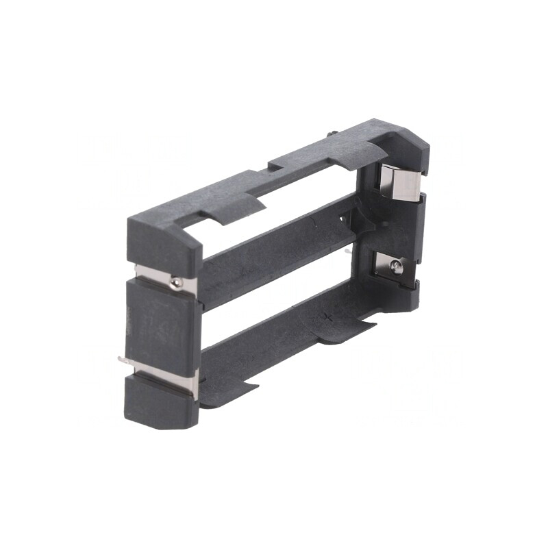 Suport Baterii 18650 Cu PCB pentru 2 Baterii | Electronic-mag.ro | Componente Electronice