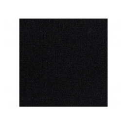 Ţesătură tapiţerie neagră 1500x700mm 3mm