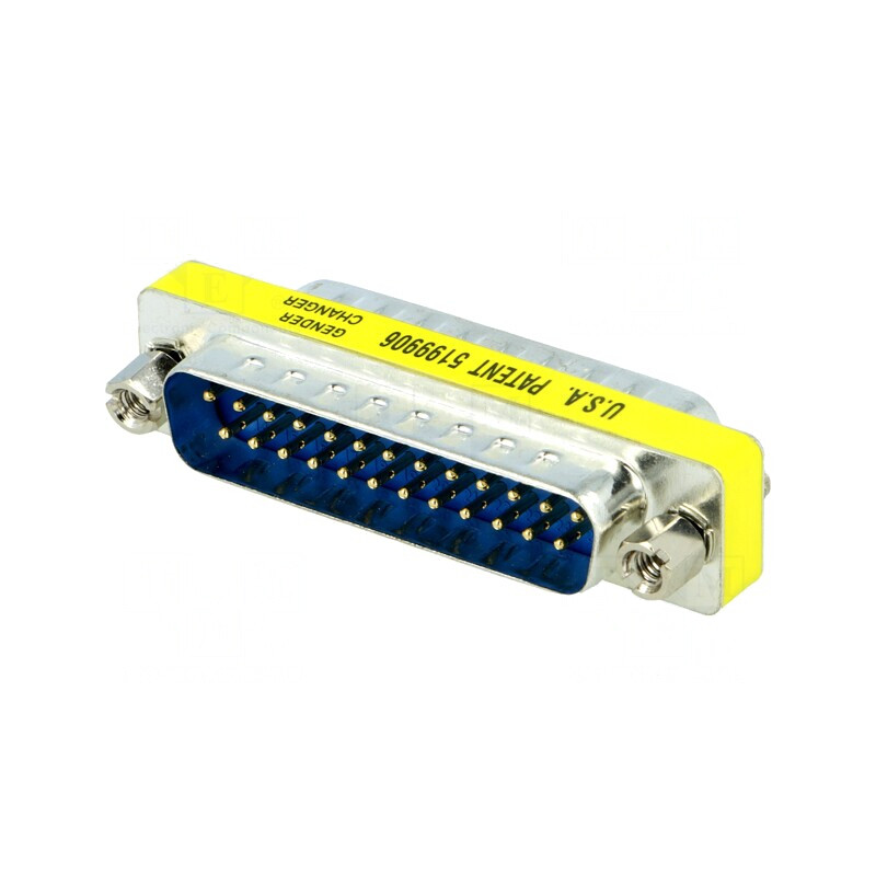 Adaptor D-Sub 25 Pin Tată-Tată | Electronic-mag.ro | Componente Electronice Adaptor D-Sub 25 Pin Tată-Tată | Electronic-mag.ro | Componente Electronice