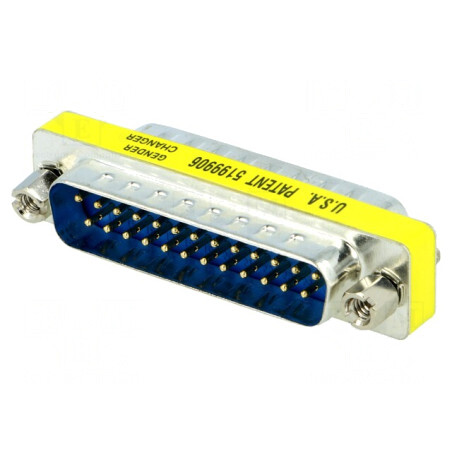 Adaptor D-Sub 25 Pin Tată-Tată | Electronic-mag.ro | Componente Electronice