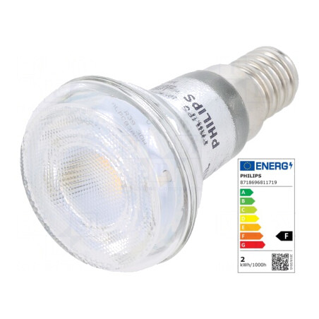 Lampă LED alb cald E14 1,8W 2700K | Electronic-mag.ro | Componente Electronice
