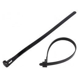 Colier de strângere 200mm x 7,2mm poliamidă | Electronic-mag.ro | Componente Electronice