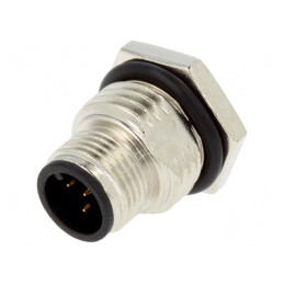 Soclu M12 PIN 5 TATA IP68 60V | Electronic-mag.ro | Componente Electronice