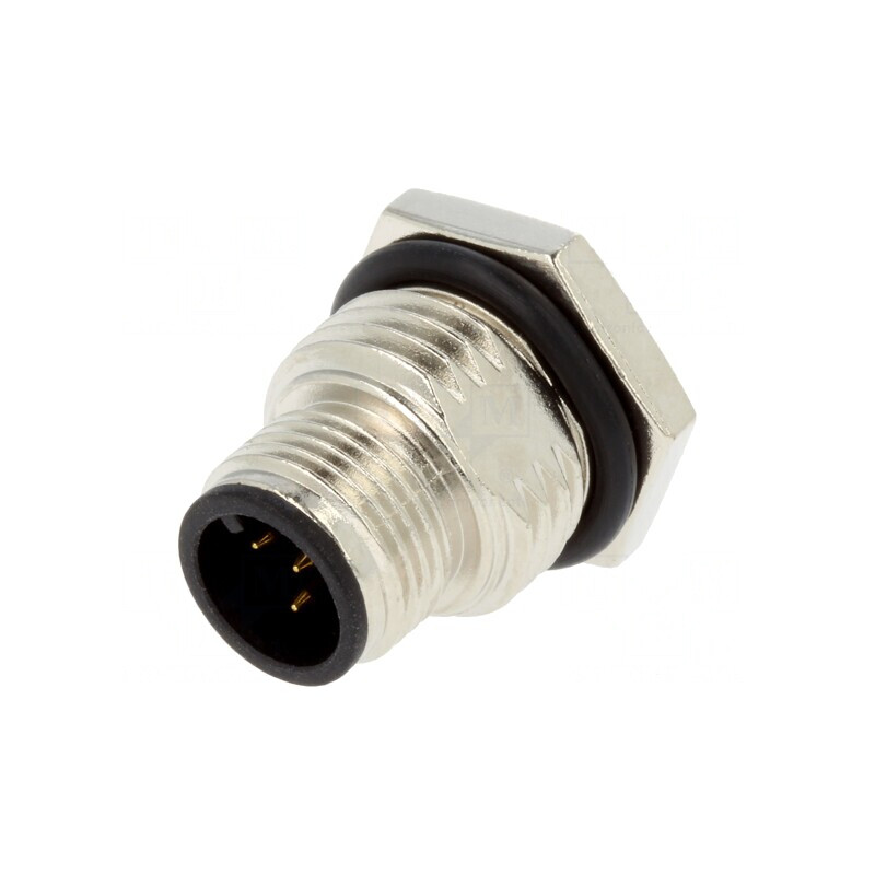 Soclu M12 PIN 5 TATA IP68 60V | Electronic-mag.ro | Componente Electronice