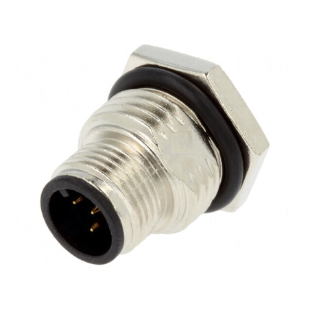 Soclu M12 PIN 5 TATA IP68 60V | Electronic-mag.ro | Componente Electronice