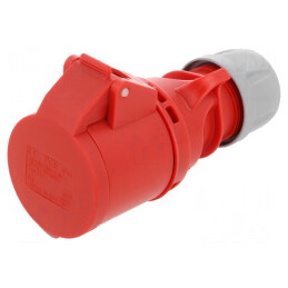 Conector alimentare trifazat 16A 400V IP44 | Electronic-mag.ro | Componente Electronice