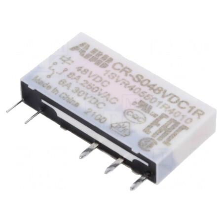 Releu Miniatură SPDT 48VDC CR-S THT | Electronic-mag.ro | Componente Electronice