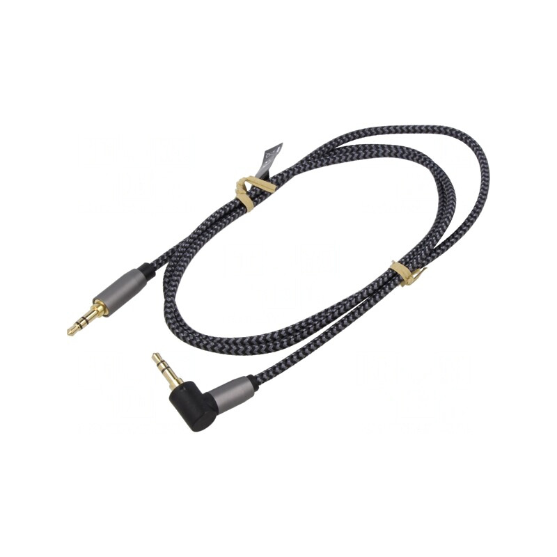 Cablu Jack 3,5mm 3pin Unghi 1m | Electronic-mag.ro | Componente Electronice