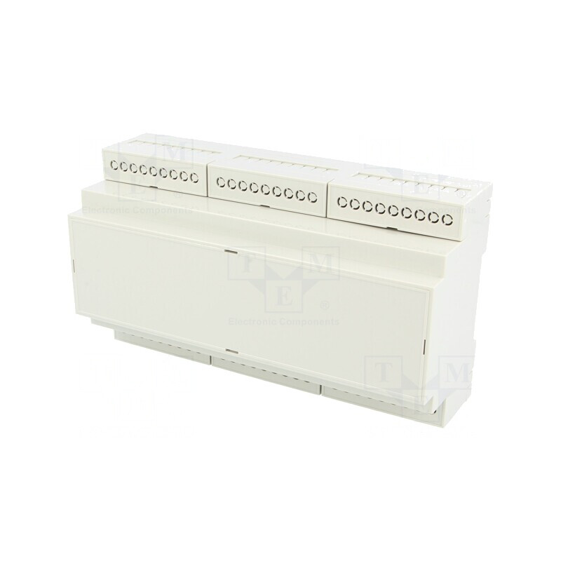 Carcasă DIN ABS Gri 90.2x159.5x57.5mm | Electronic-mag.ro | Componente Electronice