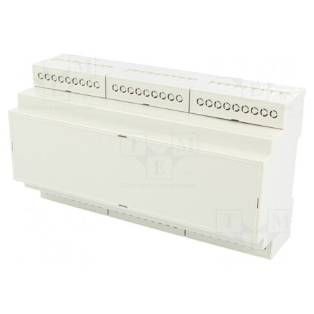 Carcasă DIN ABS Gri 90.2x159.5x57.5mm | Electronic-mag.ro | Componente Electronice