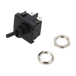 Comutator Basculant DPDT ON-ON 6A 250VAC | Electronic-mag.ro | Componente Electronice