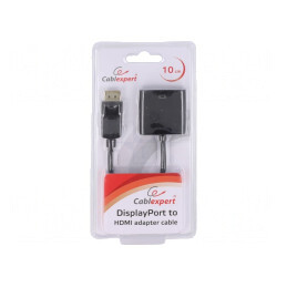 Adaptor DisplayPort la HDMI 0,1m